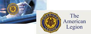 The American Legion Removable Window Decal